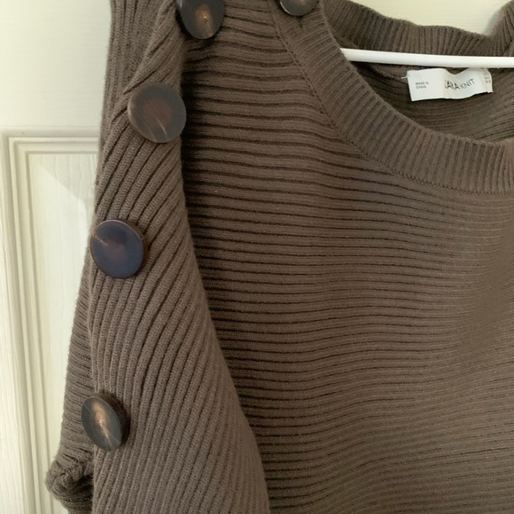Zara Knit Ribbed Dolman Sweater - Picture 5 of 5